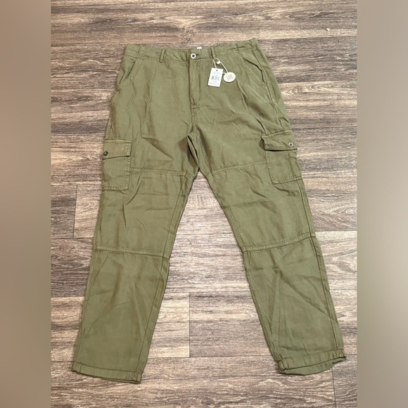 DEX Pants - NEW DEX straight leg cargo pant Dusty Olive Wash Large